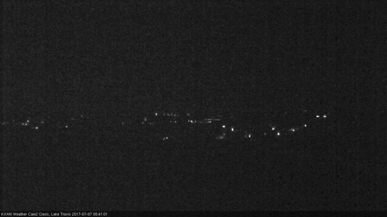 Lake Travis webcam, July 6, 2017 12:00 AM CT