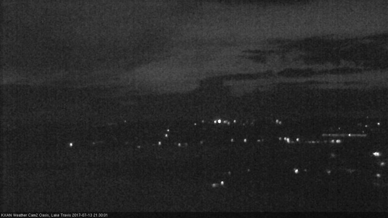 Lake Travis webcam, July 13, 2017 8:35 PM CT