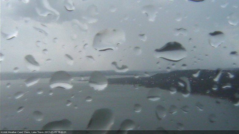 Lake Travis webcam, July 15, 2017 2:30 PM CT