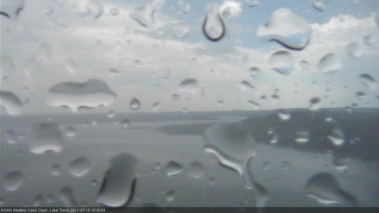 Lake Travis webcam, July 15, 2017 2:40 PM CT