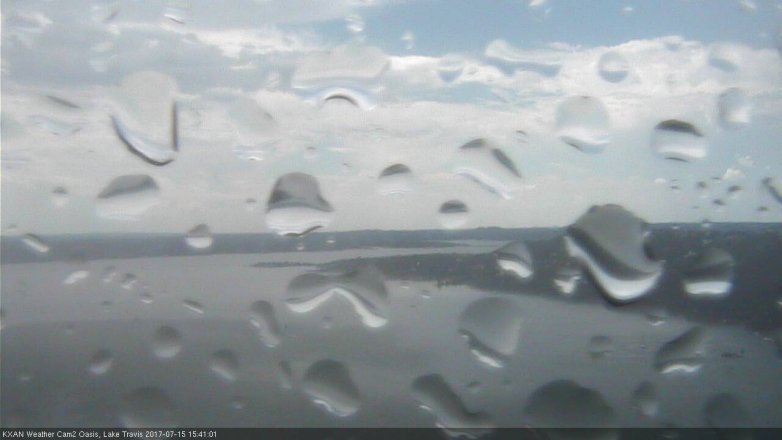 Lake Travis webcam, July 15, 2017 2:45 PM CT