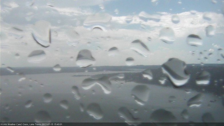 Lake Travis webcam, July 15, 2017 2:55 PM CT
