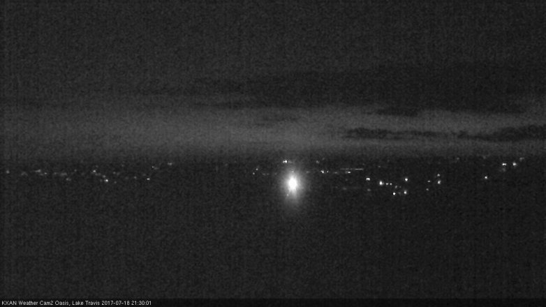 Lake Travis webcam, July 18, 2017 8:35 PM CT