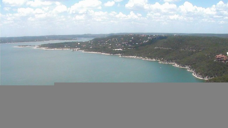Lake Travis webcam, July 19, 2017 1:05 PM CT