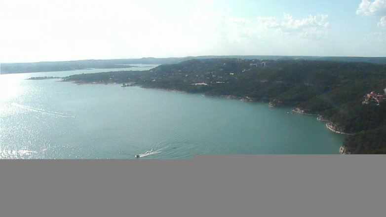 Lake Travis webcam, July 19, 2017 4:45 PM CT