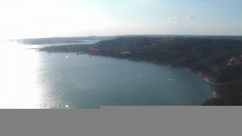 Lake Travis webcam, July 19, 2017 5:55 PM CT