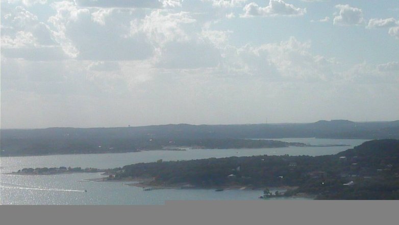 Lake Travis webcam, July 20, 2017 5:00 PM CT
