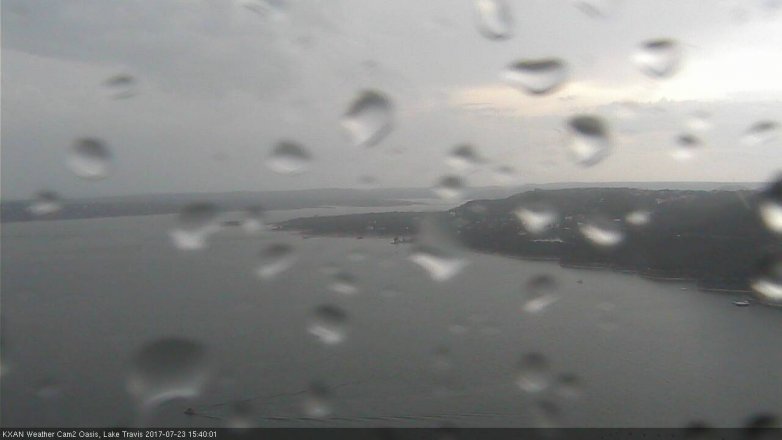 Lake Travis webcam, July 23, 2017 2:50 PM CT