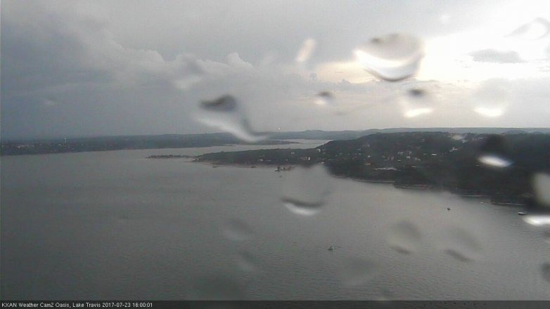 Lake Travis webcam, July 23, 2017 3:05 PM CT