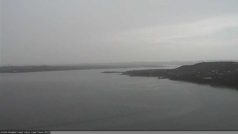 Lake Travis webcam, July 24, 2017 4:45 PM CT