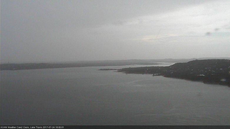 Lake Travis webcam, July 24, 2017 5:25 PM CT