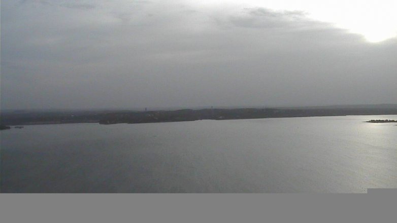 Lake Travis webcam, July 24, 2017 7:10 PM CT