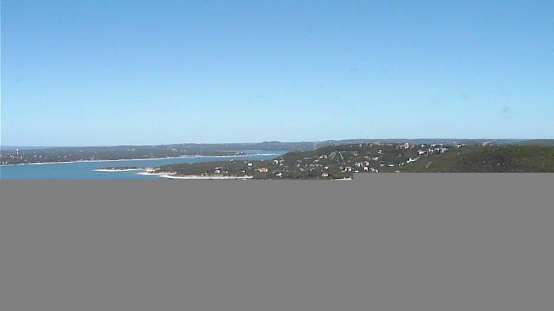 Lake Travis webcam, July 27, 2017 10:50 AM CT