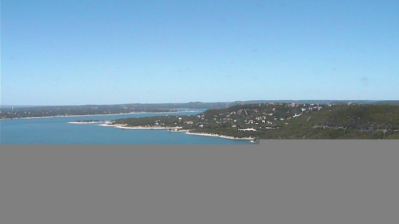 Lake Travis webcam, July 27, 2017 11:15 AM CT