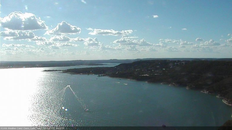 Lake Travis webcam, July 27, 2017 5:20 PM CT