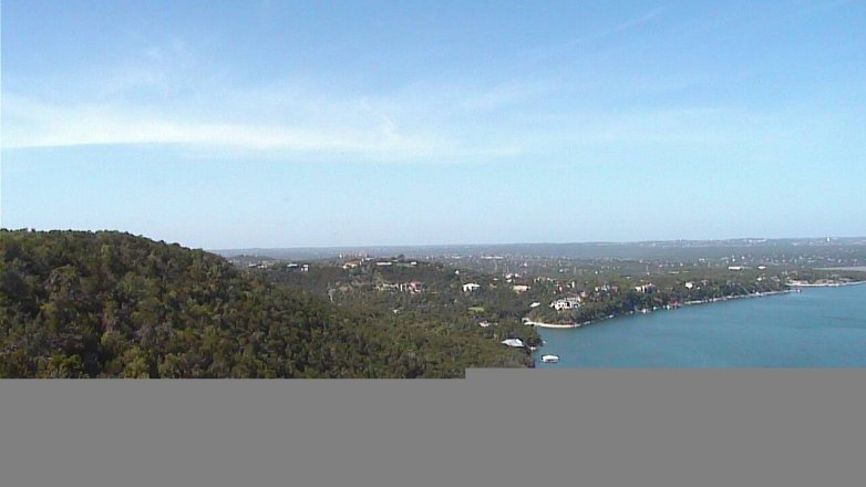 Lake Travis webcam, July 28, 2017 10:10 AM CT