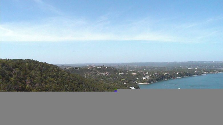 Lake Travis webcam, July 28, 2017 10:20 AM CT