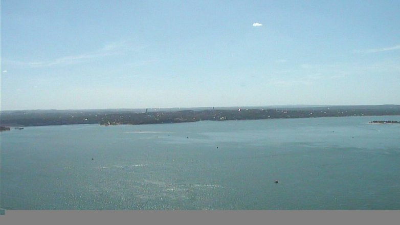 Lake Travis webcam, July 28, 2017 3:20 PM CT