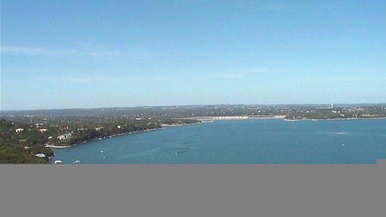 Lake Travis webcam, July 29, 2017 10:05 AM CT