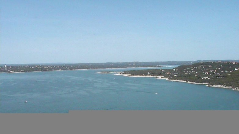 Lake Travis webcam, July 30, 2017 11:05 AM CT