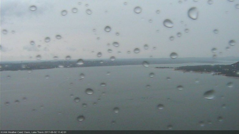 Lake Travis webcam, August 2, 2017 10:55 AM CT