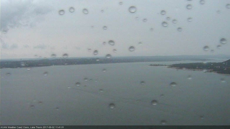 Lake Travis webcam, August 2, 2017 11:10 AM CT