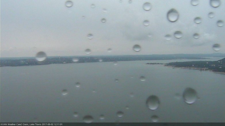 Lake Travis webcam, August 2, 2017 11:20 AM CT