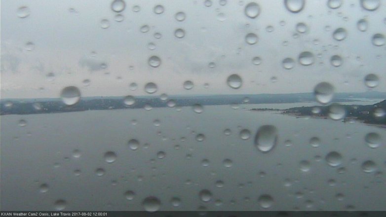 Lake Travis webcam, August 2, 2017 11:25 AM CT