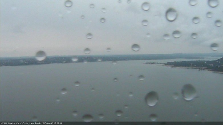 Lake Travis webcam, August 2, 2017 11:35 AM CT