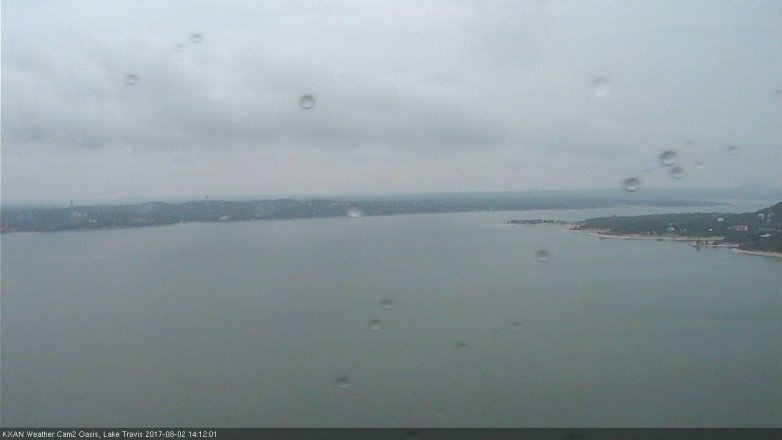 Lake Travis webcam, August 2, 2017 1:15 PM CT
