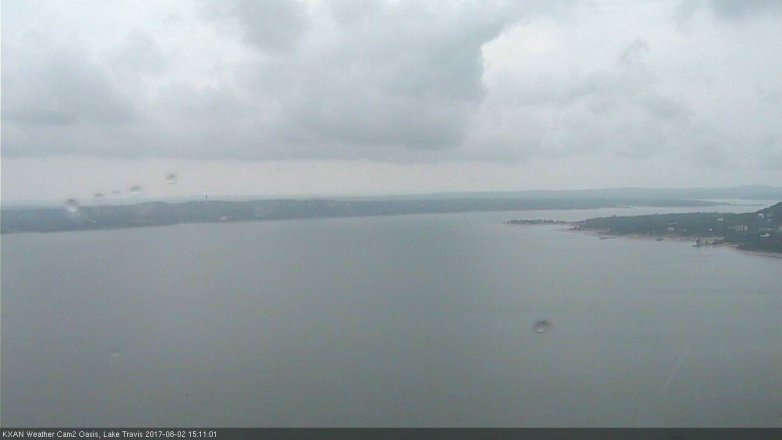Lake Travis webcam, August 2, 2017 2:25 PM CT