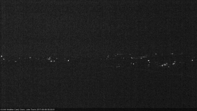 Lake Travis webcam, August 5, 2017 12:00 AM CT