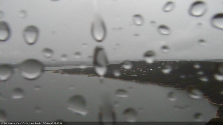 Lake Travis webcam, August 7, 2017 9:00 AM CT