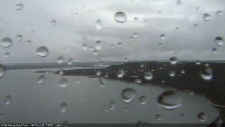Lake Travis webcam, August 7, 2017 10:15 AM CT