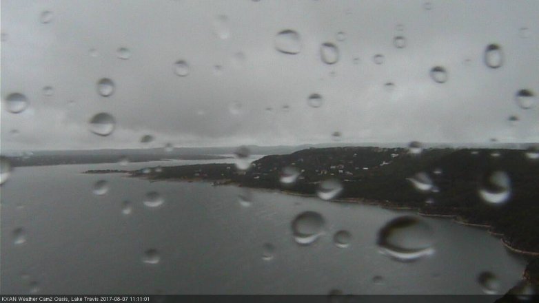 Lake Travis webcam, August 7, 2017 10:40 AM CT