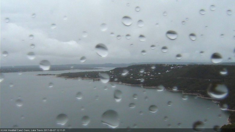 Lake Travis webcam, August 7, 2017 11:35 AM CT