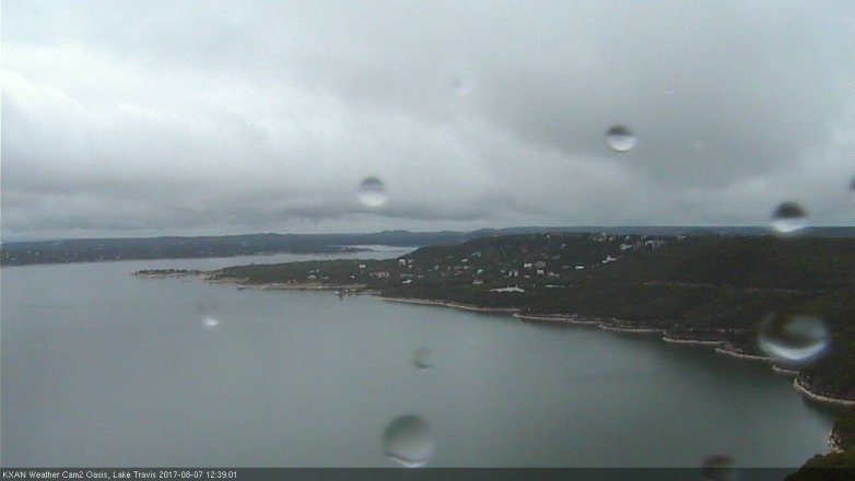 Lake Travis webcam, August 7, 2017 12:05 PM CT