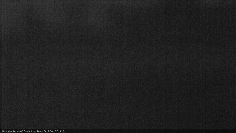 Lake Travis webcam, August 10, 2017 8:35 PM CT