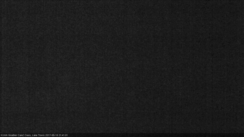 Lake Travis webcam, August 10, 2017 8:55 PM CT
