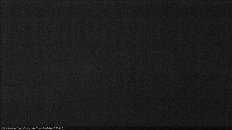 Lake Travis webcam, August 10, 2017 10:35 PM CT