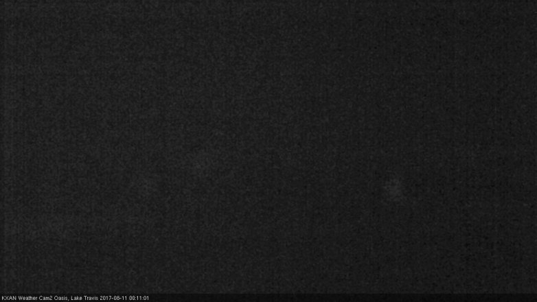Lake Travis webcam, August 10, 2017 11:35 PM CT