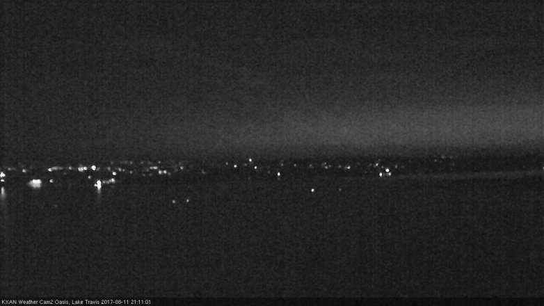 Lake Travis webcam, August 11, 2017 8:35 PM CT
