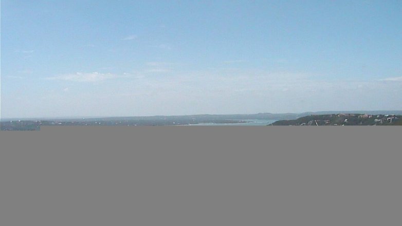 Lake Travis webcam, August 14, 2017 1:40 PM CT