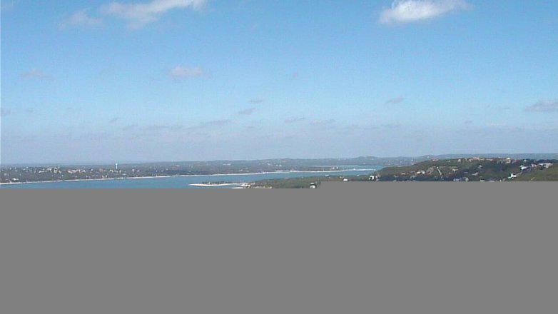 Lake Travis webcam, August 15, 2017 10:15 AM CT