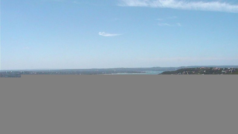 Lake Travis webcam, August 15, 2017 1:30 PM CT