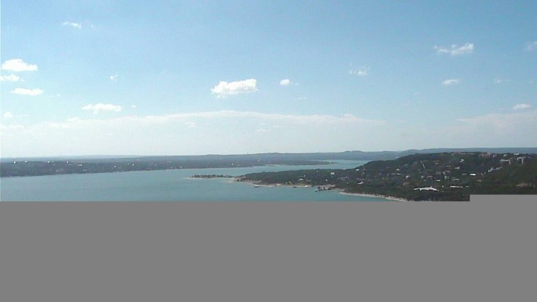 Lake Travis webcam, August 15, 2017 3:25 PM CT