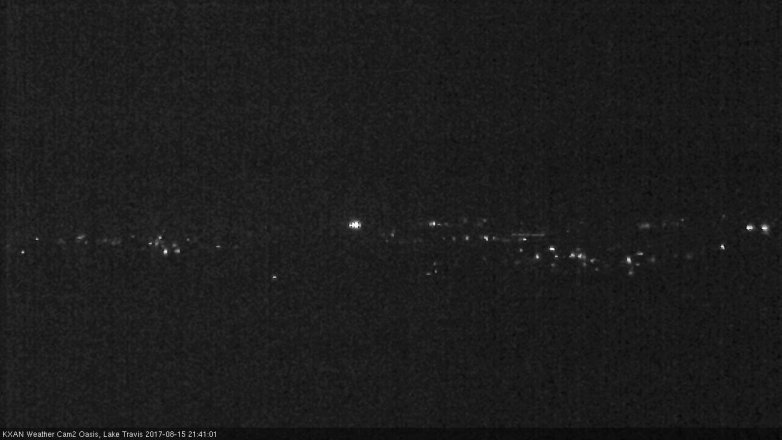 Lake Travis webcam, August 15, 2017 8:55 PM CT