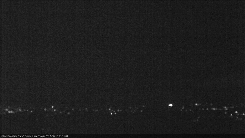Lake Travis webcam, August 16, 2017 8:40 PM CT