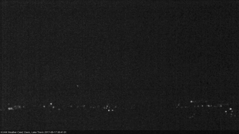 Lake Travis webcam, August 16, 2017 12:00 AM CT