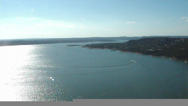 Lake Travis webcam, August 19, 2017 5:10 PM CT